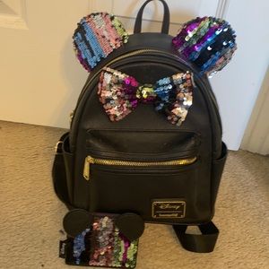 Like New, Loungefly, Disney Backpack